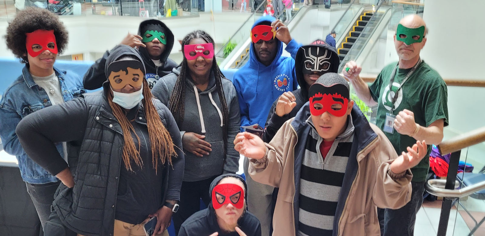 Kids at Westchester Library Digital Equity event