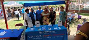 Westchester Library Digital Equity booth