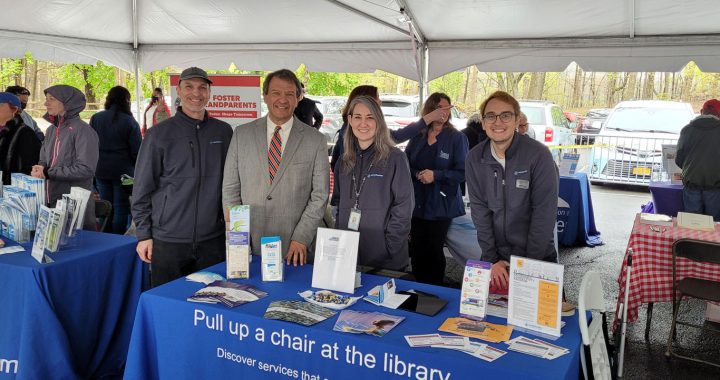 George Latimer with WLS staff
